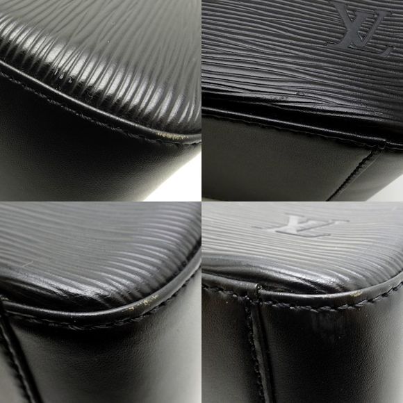 Louis Vuitton Epi Sablon Noir Handbag Black - Picture 6 of 8